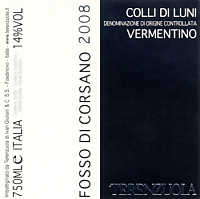 Colli di Luni Vermentino Fosso di Corsano 2008, Terenzuola (Tuscany, Italy)