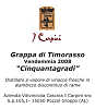 Grappa Timorasso Cinquantagradi 2008, Cascina I Carpini (Piemonte, Italia)