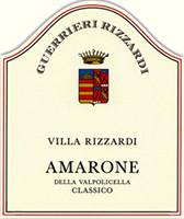 Amarone della Valpolicella Classico Villa Rizzardi 2005, Guerrieri Rizzardi (Veneto, Italia)