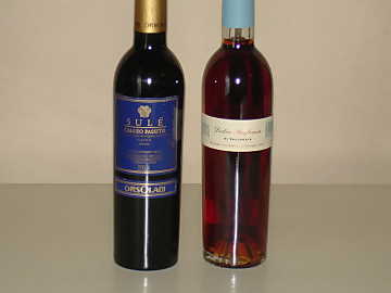 L'Erbaluce di
Caluso Passito e il Vin Santo della nostra degustazione comparativa
