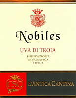Daunia Nero di Troia Nobiles 2010, Antica Cantina (Apulia, Italy)