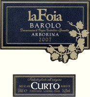 Barolo Arborina La Foia 2007, Curto Marco (Piemonte, Italia)