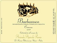 Barbaresco Canova 2008, Ressia (Piemonte, Italia)