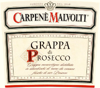 Grappa di Prosecco, Carpenè Malvolti (Veneto, Italy)