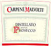 Distillato d'Uva Prosecco 2010, Carpenè Malvolti (Veneto, Italy)