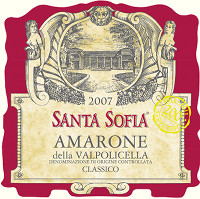 Amarone della Valpolicella Classico 2007, Santa Sofia (Veneto, Italia)