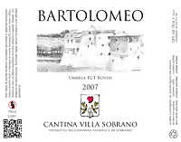 Bartolomeo 2007, Villa Sobrano (Umbria, Italy)