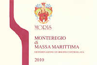 Monteregio di Massa Marittima Rosso 2010, Moris Farms (Tuscany, Italy)