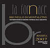 Brunello di Montalcino Riserva 2007, La Fornace (Tuscany, Italy)