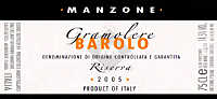 Barolo Riserva Le Gramolere 2005, Manzone Giovanni (Piemonte, Italia)