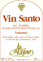Orcia Vin Santo 2004, Altesino (Tuscany, Italy)