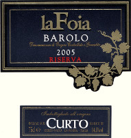 Barolo Riserva La Foia 2005, Cutro Marco (Piemonte, Italia)