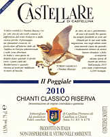 Chianti Classico Riserva Il Poggiale 2010, Castellare di Castellina (Tuscany, Italy)