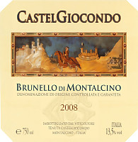 Brunello di Montalcino Castelgiocondo 2008, Marchesi de' Frescobaldi (Tuscany, Italy)