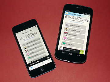 DiWineTaste Mobile per Android, 
iPhone e iPad