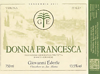 Donna Francesca 2011, Giovanni Ederle (Veneto, Italia)