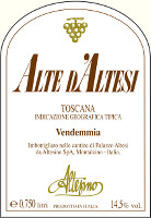Alte d'Altesi 2012, Altesino (Toscana, Italia)