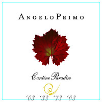 Angelo Primo 2010, Cantine Paradiso (Puglia, Italia)
