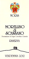 Morellino di Scansano Riserva 2012, Moris Farms (Toscana, Italia)