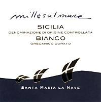 Sicilia Bianco Millesulmare 2014, Santa Maria La Nave (Sicily, Italy)