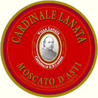 Moscato d'Asti Cardinale Lanata 2015, Villa Lanata (Piemonte, Italia)