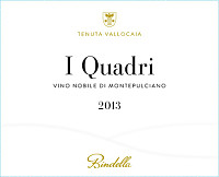 Vino Nobile di Montepulciano I Quadri 2013, Bindella (Tuscany, Italy)