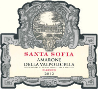 Amarone della Valpolicella Classico 2012, Santa Sofia (Veneto, Italia)