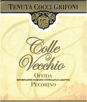 Offida Pecorino Colle Vecchio 2015, Tenuta Cocci Grifoni (Marche, Italia)