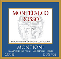 Montefalco Rosso 2015, Montioni (Umbria, Italy)