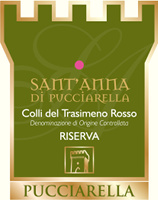 Colli del Trasimeno Rosso Riserva Sant'Anna 2014, Pucciarella (Umbria, Italia)