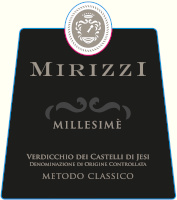 Verdicchio dei Castelli di Jesi Spumante Metodo Classico Extra Brut Mirizzi 2017, Montecappone (Marche, Italia)