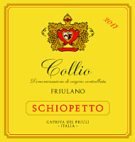 Collio Friulano 2017, Schiopetto (Friuli-Venezia Giulia, Italy)