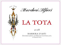 Barbera d'Asti La Tota 2018, Marchesi Alfieri (Piedmont, Italy)