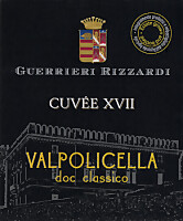 Valpolicella Classico Cuvée XVII 2019, Guerrieri Rizzardi (Veneto, Italia)