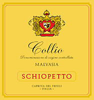 Collio Malvasia 2019, Schiopetto (Friuli-Venezia Giulia, Italia)