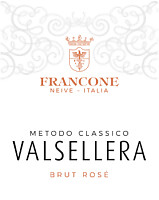 Valsellera Brut Rosé, Francone (Piemonte, Italia)