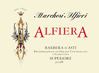 Barbera d'Asti Superiore Alfiera 2018, Marchesi Alfieri (Piemonte, Italia)