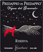 Romagna Sangiovese Superiore Riserva Predappio di Predappio Vigna del Generale 2019, Nicolucci (Emilia-Romagna, Italia)