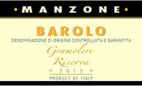 Barolo Riserva Gramolere 2015, Manzone Giovanni (Piemonte, Italia)
