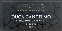 Atina Cabernet Riserva Duca Cantelmo 2017, Antica Tenuta Palombo (Lazio, Italia)