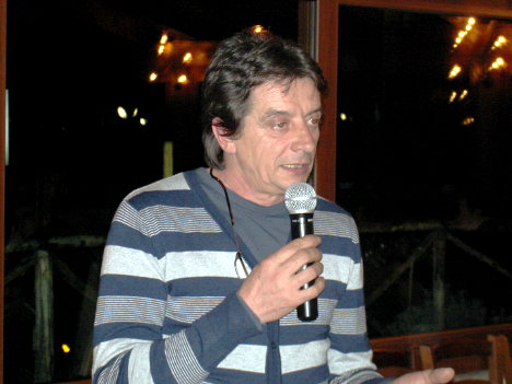 Mario Gatta during one of his speeches