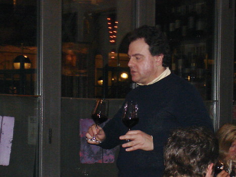 San Leonardo vertical tasting: Antonello Biancalana telling the story of Cabernet Sauvignon