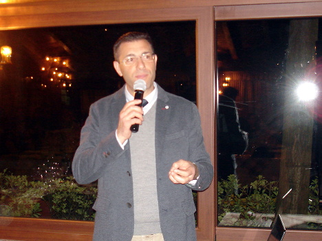 Giovanni Capuano in one of his speeches