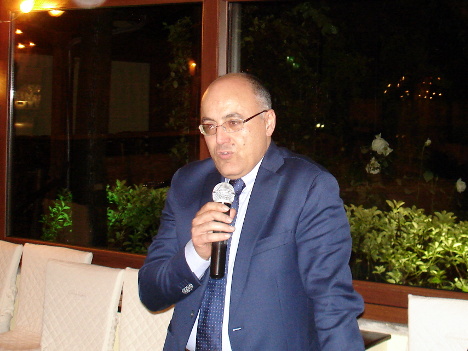Dr. Vincenzo Marchioli - Colle Moro wine maker - in one of his speeches