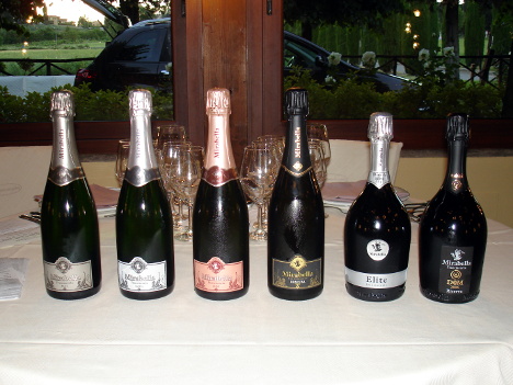 The six Franciacorta wines of Mirabella protagonists of the event
