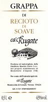 Grappa di Recioto di Soave, Ca' Rugate (Italy)