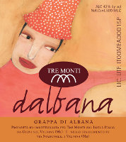 Grappa di Albana Dalbana, Tre Monti (Italia)