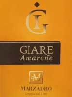 Grappa Riserva di Amarone della Valpolicella Giare, Distilleria Marzadro (Italy)