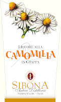 Liquore di Camomilla in Grappa, Sibona (Italia)