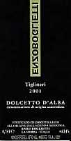 Dolcetto d'Alba Tiglineri 2001, Enzo Boglietti (Italy)